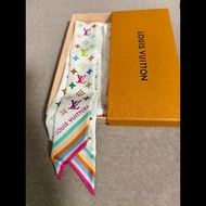 LV限量村上隆聯名絲巾