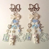 Puffie keychain | Bagcharm | Beads beads