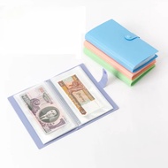 2023 New 100 Banknote Collection Album PVC Cover Portable Coin Commemorative Banknote Protection Bag RMB Collection Empty Album