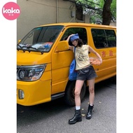 [KAKA]🍎In Stock🍎Original Method Pure Cotton 220g 40 Count Odal Food Wool+Feel Round Neck Round Shoul