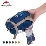 Naturehike LW180ถุงนอนน้ำหนักเบามาก3ฤดูถุงนอนเดินป่าตั้งแคมป์ถุงนอนผ้าฝ้ายกันน้ำแบบพกพากลางแจ้ง
