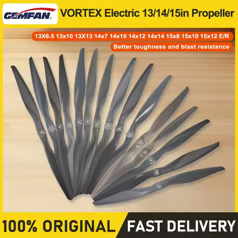 GEMFAN VORTEX Electric Propeller 13/14/15in 13X6.5 13x10 13X13 14x7 14x10 14x12 14x14 15x8 15x10 15x