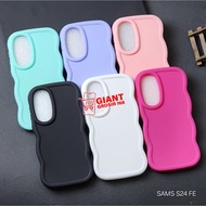 Softcase Casing New Wave Macaron Color Case Samsung S21 FE Samsung S23 FE Samsung S23 Ultra Samsung 