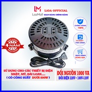 Đổi nguồn Lioa 1000VA biến áp tự ngẫu DN010 đổi điện 220v sang 100v-120v dùng cho các thiết bị điện