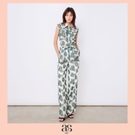 [asv ss23] Alyssa Signature Pants กางเกงผู้หญิง ขายาว ทรงตรง แต่งกระเป๋าหน้า แต่งกุ๊นผ้าซาตินด้านหน้