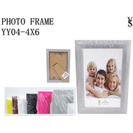 PHOTO FRAME ACETATE COVER 4r 4x6 inches Plastic Frame (YY04-4X6)