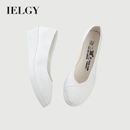 Nurse shoes white wedge shoes small white shoes old Beijing shoes