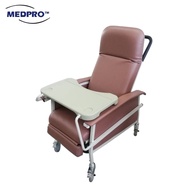 Manual Reclining Geriatric Chair with Tray Medpro Medical Supplies