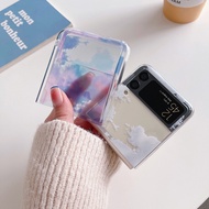Samsung Galaxy Z Flip 7 Flip 6 Flip7FE Case Painted Pattern Fold Protector Anti-drop Phone Flip7 Bac