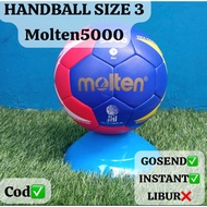 MOLTEN 5000 HANDBALL size 3 || HAND BALL MOLTEN 5000 size 3 no. 3 HAND BALL size 3 5000