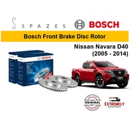 Bosch Brake Disc Nissan Pathfinder R51 Disc Rotor (295.6mm) Front Brake Disc F026A06392