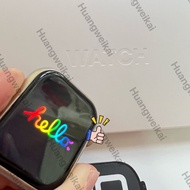 Mini hello smart watch 9 38mm for women's and men's sport smartwatch wireless charging Bluetooth