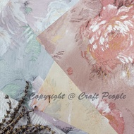Oil Painting Flower Paper A4 120gsm 油墨花纸 A4 120gsm (5sheets)