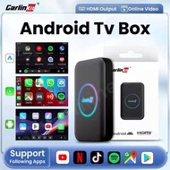CarlinKit Android Tv Box Lite CarPlay Android Auto Wireless Adatper for Car Media Player Netfilx You