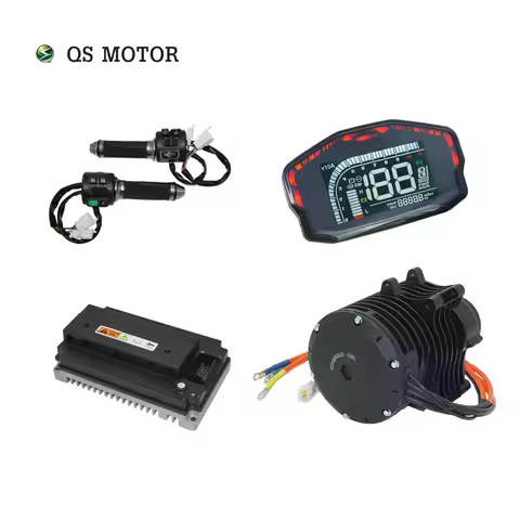 QS MOTOR 138 3KW V3 70H Mid Drive Motor Conversion kits 5500W Max continuous 72V 100KPH with EM150-2