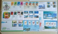 1997及1998年香港郵票「天星-風箏-童軍」等首日封九封(全套)