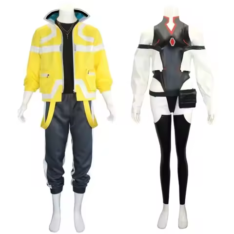 Unisex David Cosplay Outfit Cyberpunk Full Suit Anime Costume For Men Women Halloween Carnival Stage