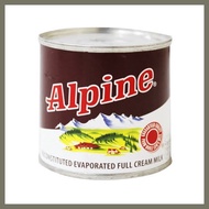 ¤ ✷ ✉ Alpine Evaporated Full Cream Milk 154ml