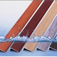 TERLARIS LIST SIKU L PVC / LIST TANGGA PVC UK 290 CM X 2 CM X 15MM DEKORASI TANGGA RUMAH DAN LIST