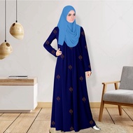 Jubah Ankara Turkish Stylish Muslimah Women Abaya Dress Tahara Design - Ankara Tahara