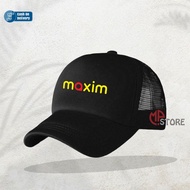 Coolest Men's and Women's distro Hats with Maxim Premium Quality Logo - Good Quality Mesh Trucker Ha