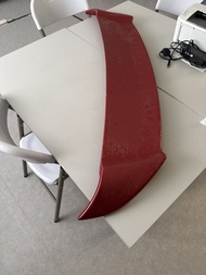 Toyota Prius 30 紅色車尾翼