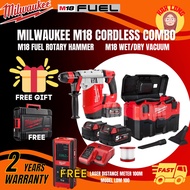 MILWAUKEE M18 CORDLESS M18 SDS PLUS HAMMER COMBO