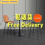 🌟包送貨- 鐵藝吧檯 工業風吧枱椅組合 酒吧高腳椅 高腳凳 高腳台 奶茶店咖啡店家用休閒桌椅 吧椅 table chair desk