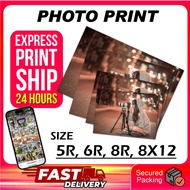 5R, 6R, 8R, 8x12, Photo Print Fujifilm Photo Paper