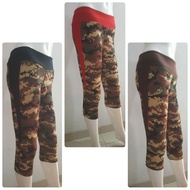 Camouflage gym pants, women's gym clothes, gym clothes suit