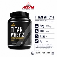 TITAN WHEY-Z Protein Blend 1kg - HALAL JAKIM dari Agym Nutrition