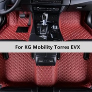 Custom Car Floor Mats For KG Mobility Torres EVX 2023 2024 2025 2026 Floor Mat Car Mat Accessories I