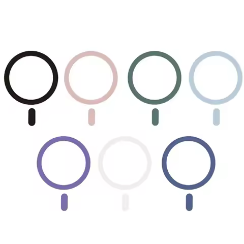 Magnetic Plate Ring Metal Sticker Phone Case for Magsafe IPhone 14 13 15 16 Pro Max Plus Support Wir