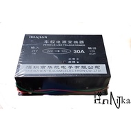 DJ97 DC Converter in 24V to out 12V 30A New Quality Car