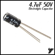 4.7uF 50V Electrolytic Capacitor