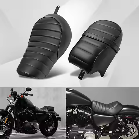 For Harley Sportster Iron 883 XL883N 2016-2022 Motorcycle Rear Passenger Seat Pillion Cushion Motorc