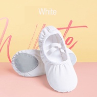 Girls Canvas Soft Sole Dance Shoes Women Elastic Band Specialized Ballet Slippers