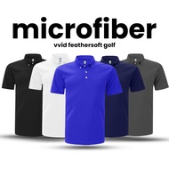 XS - 7XL 100% Microfiber Feathersoft Polo Men Women Unisex Polo Jersey / Outdoor Polo Collar Shirt