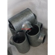 Galvanized reducer tee 23.51
