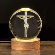 Jesus and Mary ball, 3D crystal Holy Family 6cm 8cm Catholic decoration,jesus, birthday gift