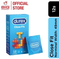 Durex Condom Close Fit (12 or 3 Pcs)