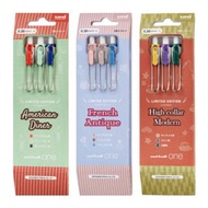 ［數量限定］uni-ball ONE 經典顏色系列 3色套裝 0.38mm | Limited Edition uni-ball ONE, Classical Color, 3-Color Set, 