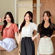 CAYRA CROP-Jubah Lace Top