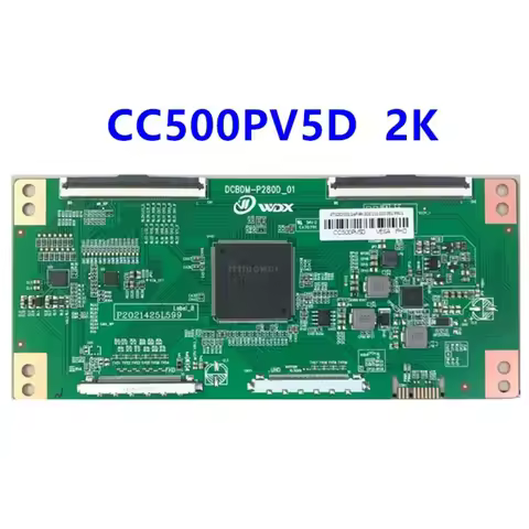 TV Tcon Board CC500PV5D 2K 4K Logic Board For 50 Inch LCD TV Screen Repairing Parts