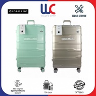 Giordano Unbreakable PP Travel Trolley Luggage w TSA Expandable and No Expand- GA2359S / GA2359