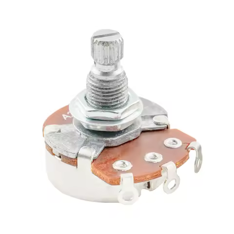 Alpha A250K/B250K/A500K/B500K Pot Metric Split Standard Shaft 9.5mm Audio Linear Taper Potentiometer
