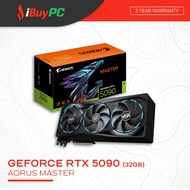 GIGABYTE Aorus GeForce RTX 5090 Master OC 32GB GDDR7 Graphics Card