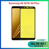 Full screen tempered glass for Samsung A8 2018 A8 Plus Phone screen protector - sticker accessories 