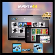 MYIPTV MYIPTV4K IPTV4K new and top up