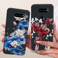 For LG K40s 2019 Case New Fashion Flower Butterfly Soft Silicone Matte Cover For LG K40s K 40s Funda
